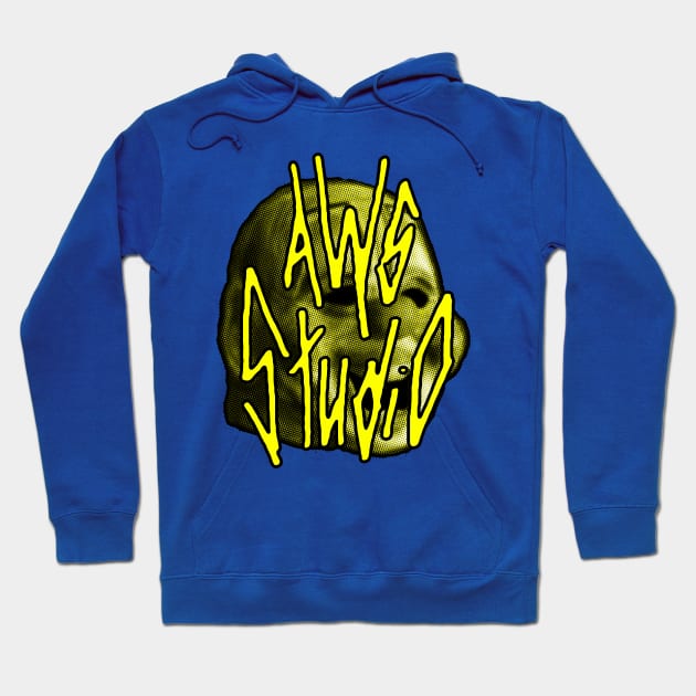 AWS Studio - clown yellow Hoodie by AWSchmit